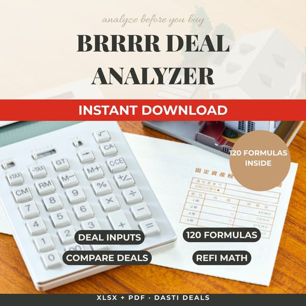 BRRRR Deal Analyzer — product image