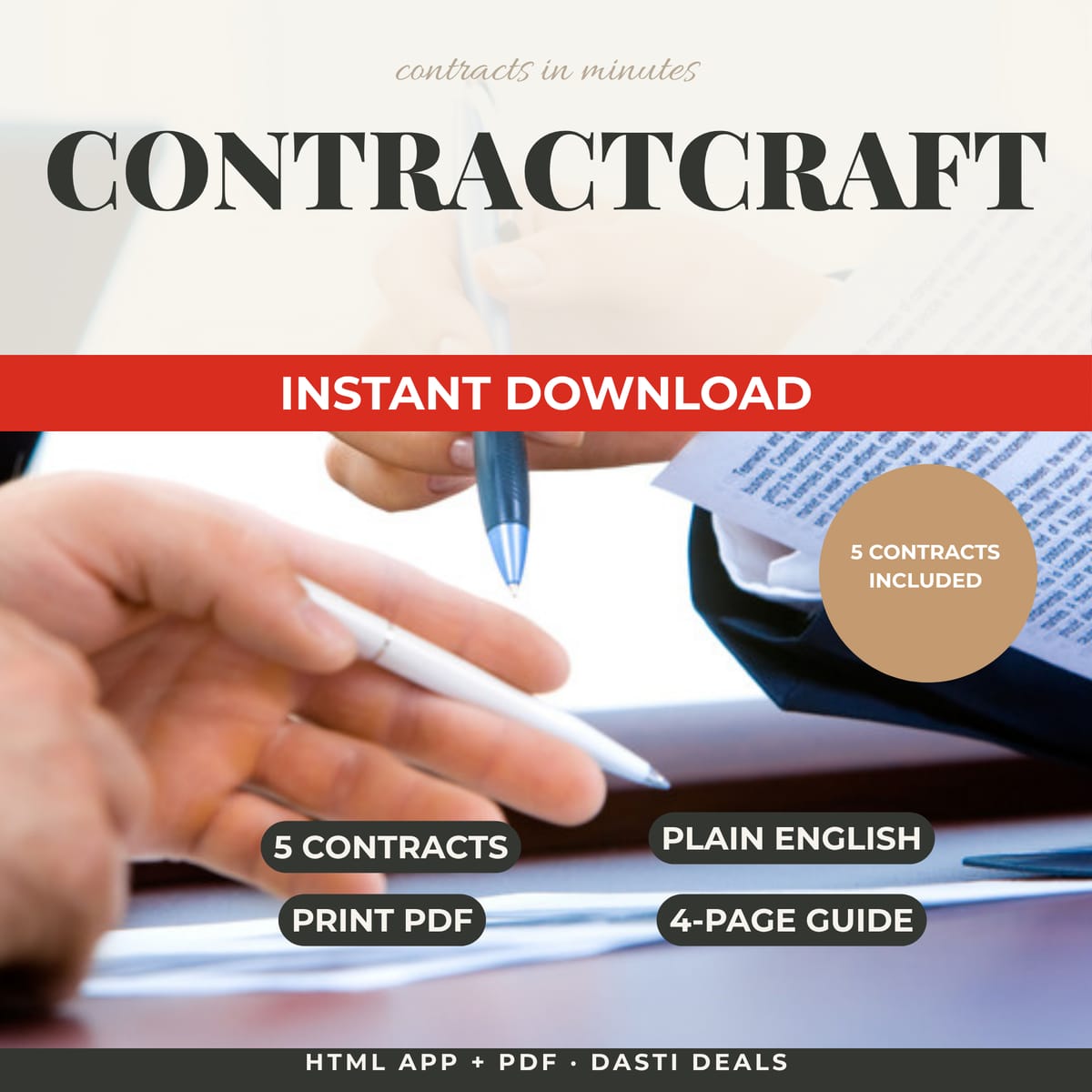 ContractCraft — Contract Generator — product image
