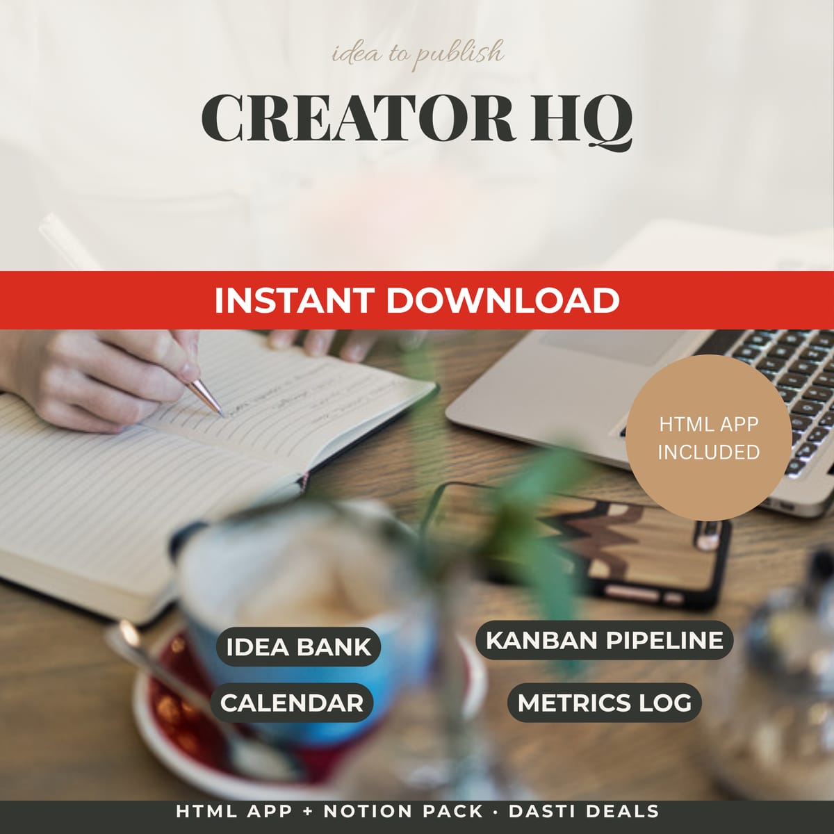 Creator HQ — Newsletter & Creator OS — product image