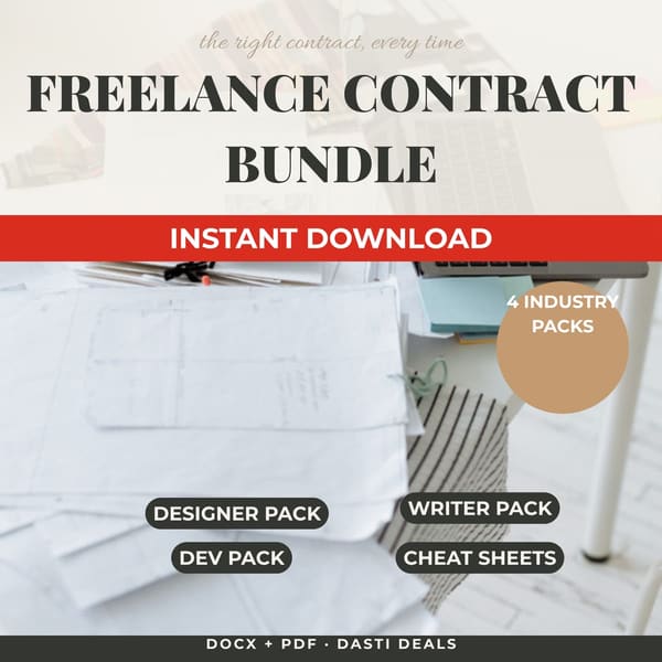 Freelance Contract Bundle — Per-Industry Edition — product image