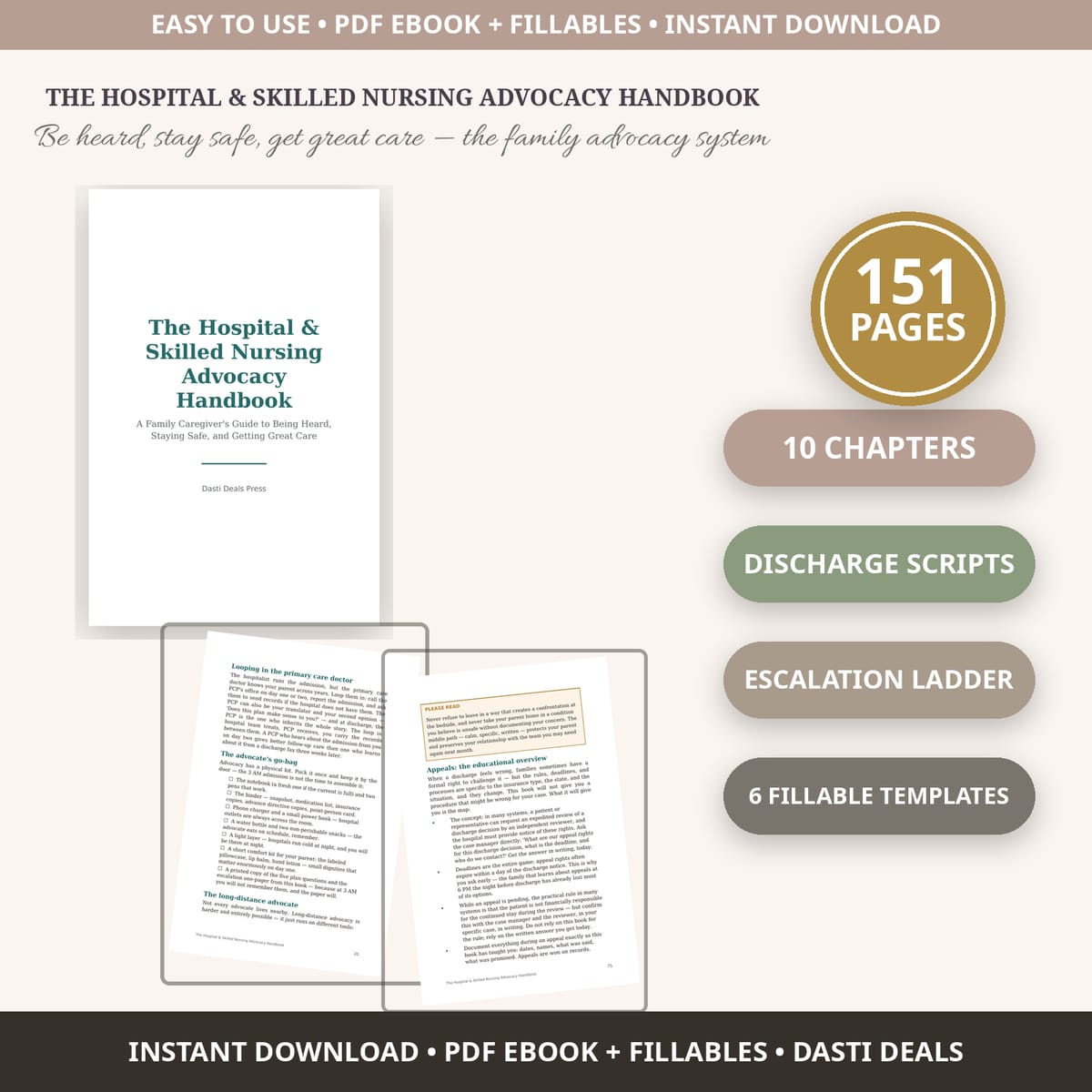 Hospital & Skilled Nursing Advocacy Handbook — product image