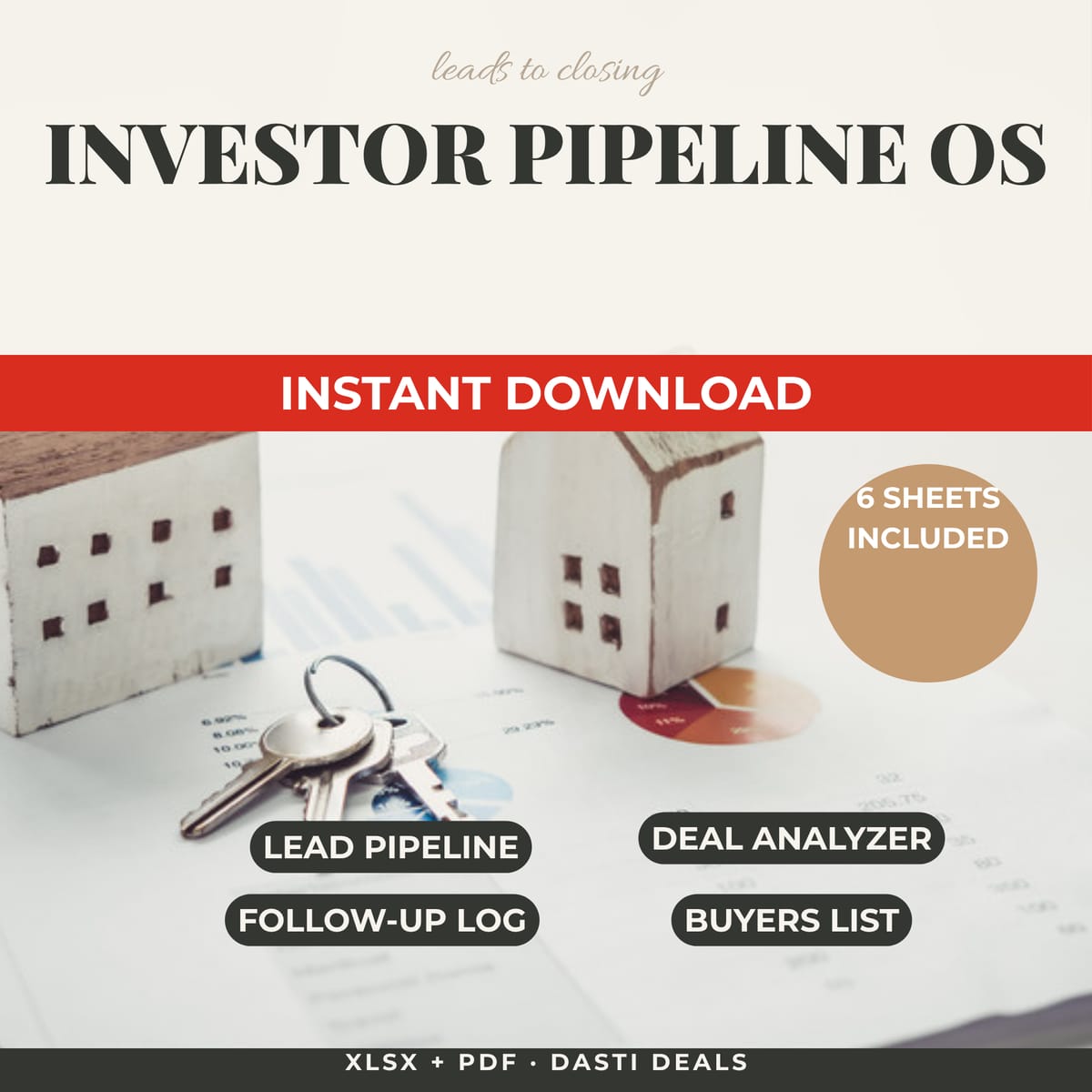 Investor Pipeline OS — RE Investor CRM & Deal Tracker — product image
