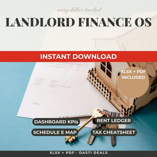 Landlord Finance OS — product image