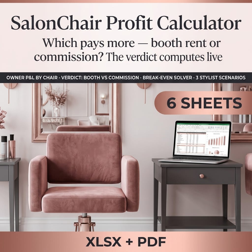 SalonChair Profit Calculator — product image